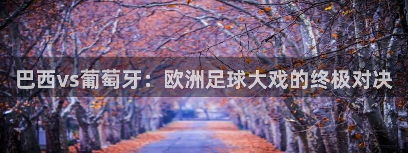 世界杯对阵图2026：巴西vs葡萄牙：欧洲足球大戏的终极对决
